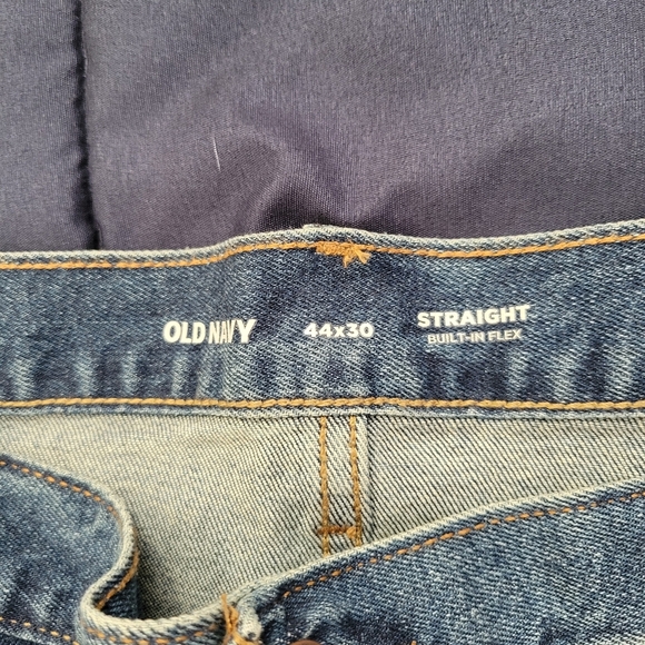 Old Navy Straight Built In Flex Jeans- Men's Big & Tall Size 44x30 NWT - Picture 4 of 6